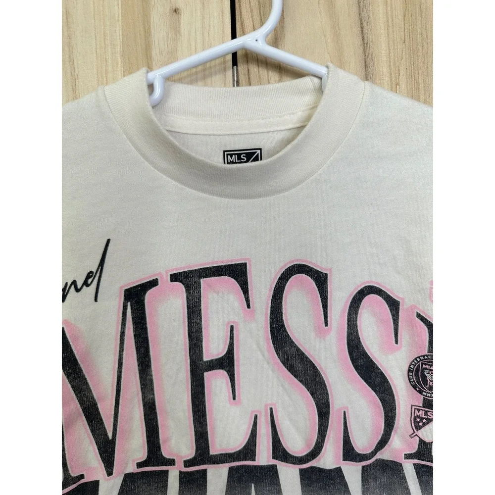Abercrombie Kids Lionel Messi  Miami Soccer Shirt Youth Size 11 12‎ White MLS